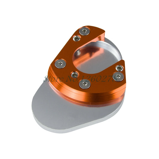 CNC Aluminum Motorcycle Side Stand Kick Plate Foot Enlarger