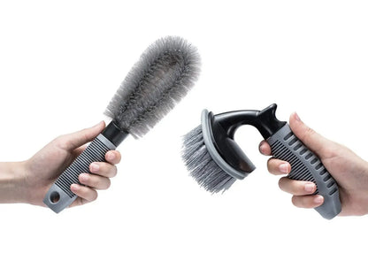 Tire & Rim Cleaning Brush Set – Auto Detailing Tool for Car, Truck & Motorcycle