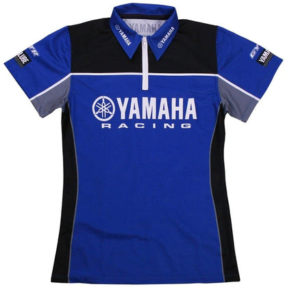 Retro Racing Polo Shirt – Quick-Dry Motorcycle Riding Top