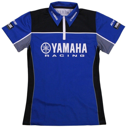 Retro Racing Polo Shirt – Quick-Dry Motorcycle Riding Top