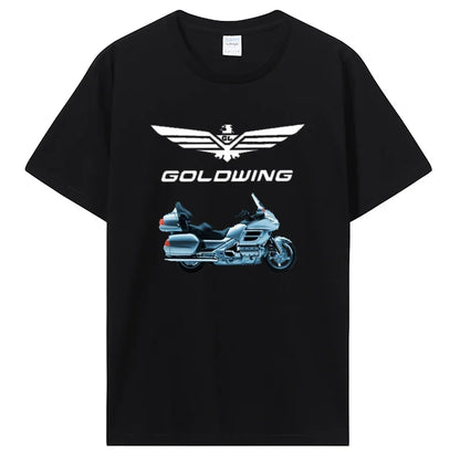 Motorcycle Graphic T-Shirt – Cotton Casual Rider Tee