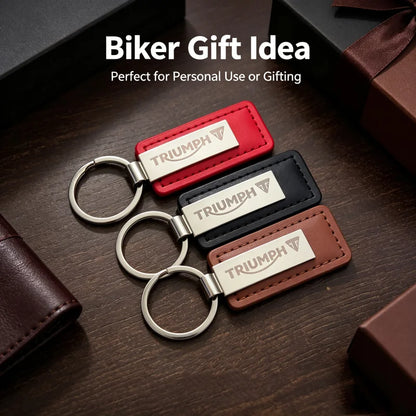 Leather Motorcycle Phone Lanyard & Key Strap – Rider Keyring