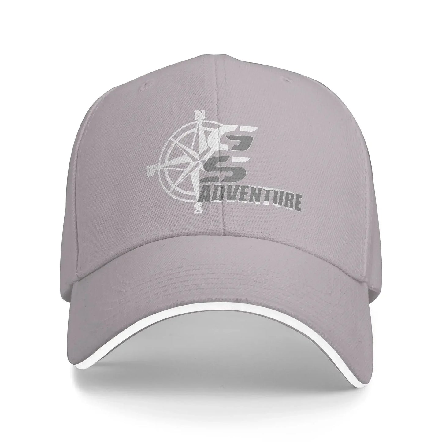 Motorcycle Outdoor Snapback Cap — Sun Protection, Adjustable, 8 Colors