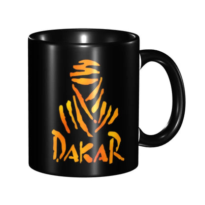 ダカールラリーコーヒーマグ – オフィス用モータースポーツティーカップ