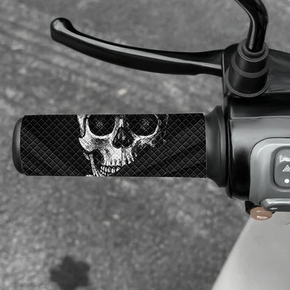 Peeking Skull Grip Stickers – Waterproof Anti-Slip Decals | 2PCS