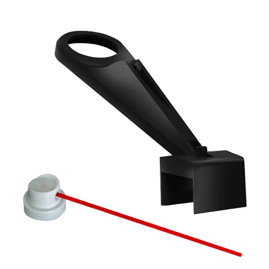 Motorcycle Chain Lube Applicator — Mess-Free Straw Holder & Chain Oiler Attachment