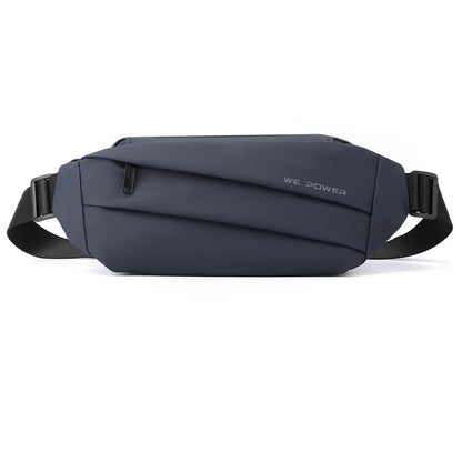 Waterproof Nylon Sling Bag – Crossbody Chest Pack for Travel & Sport