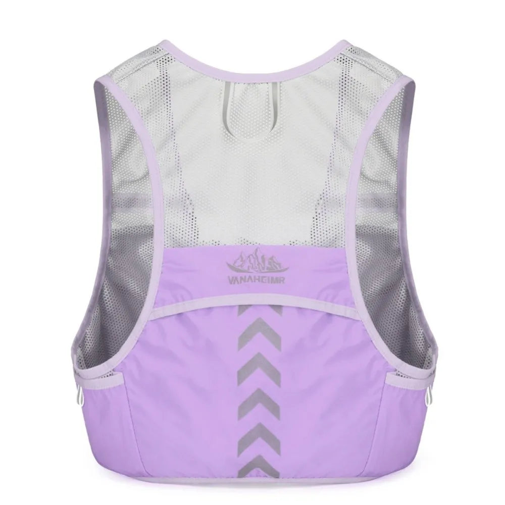 Reflective Vest Bag – High-Visibility Night Running & Cycling | Breathable Mesh