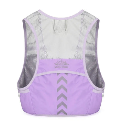 Reflective Vest Bag – High-Visibility Night Running & Cycling | Breathable Mesh