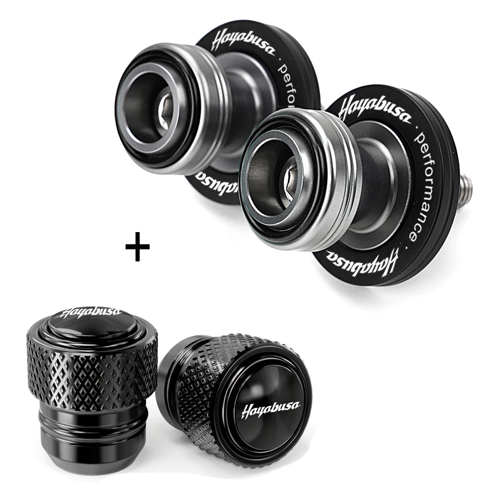 Motorcycle Swingarm Spool Sliders – CNC Aluminium Stand Screws