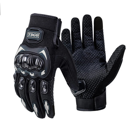 Breathable Full Finger Motorcycle Gloves – Racing Dirt Bike Riding Gloves