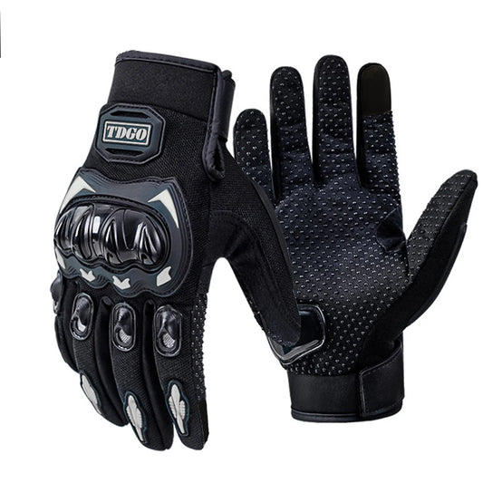 Breathable Full Finger Motorcycle Gloves – Racing Dirt Bike Riding Gloves