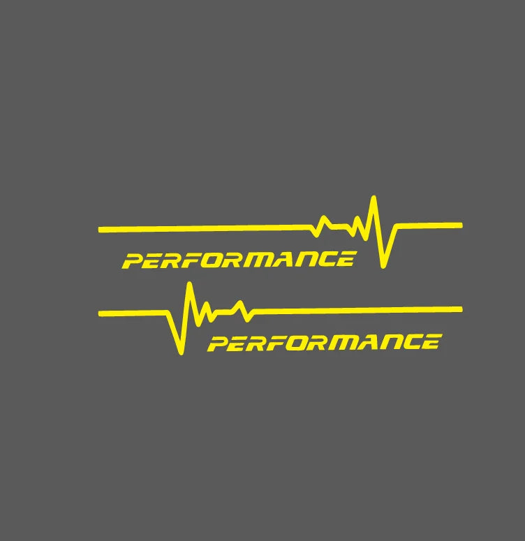 Heartbeat Vinyl Stickers – Waterproof Decals (2PCS)