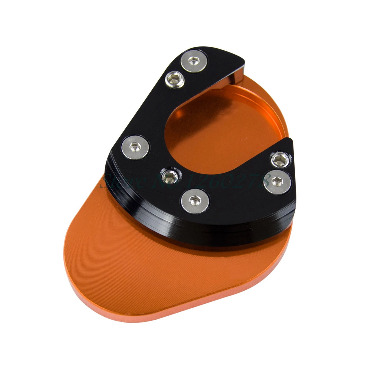 CNC Aluminum Motorcycle Side Stand Kick Plate Foot Enlarger