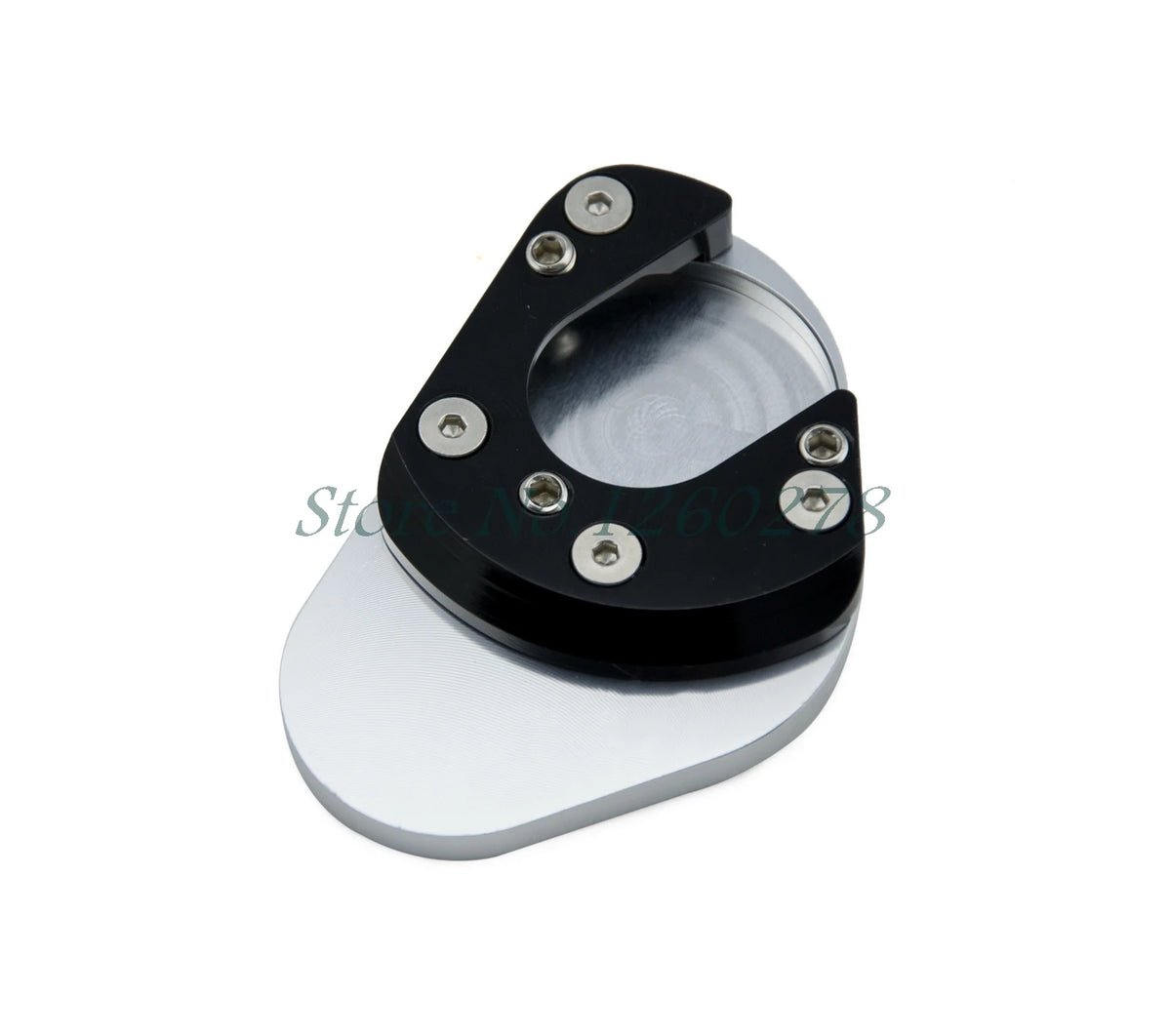 CNC Aluminum Motorcycle Side Stand Kick Plate Foot Enlarger