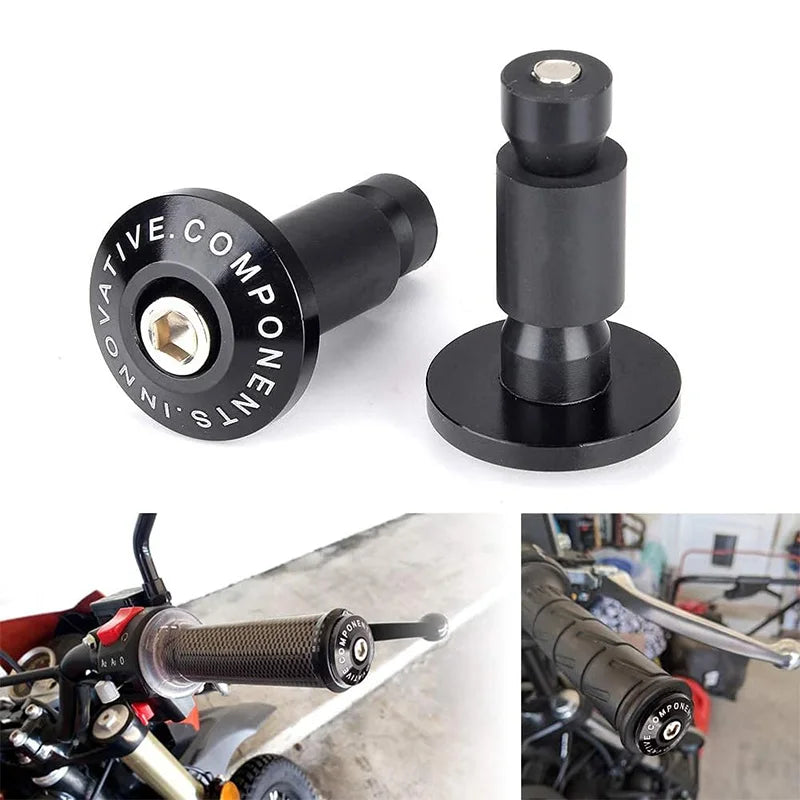 Lenkerendstopfen für Motorräder – Aluminium-Lenkerendgewichte, 16–18 mm