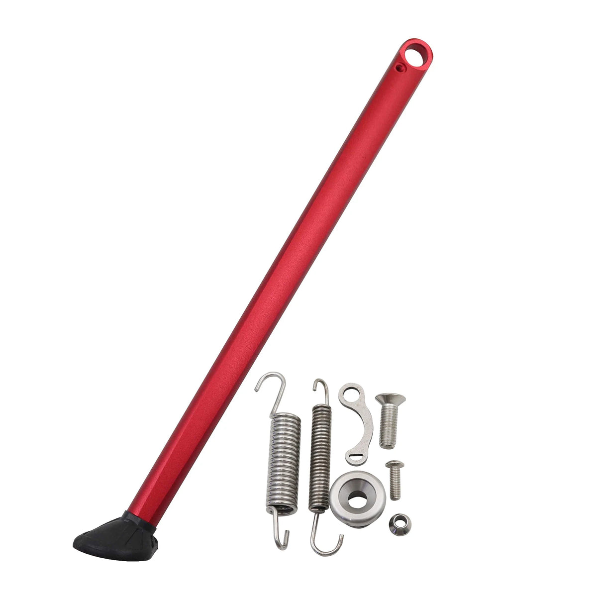 CNC Aluminum Motorcycle Parking Side Stand Kickstand with Spring Kit