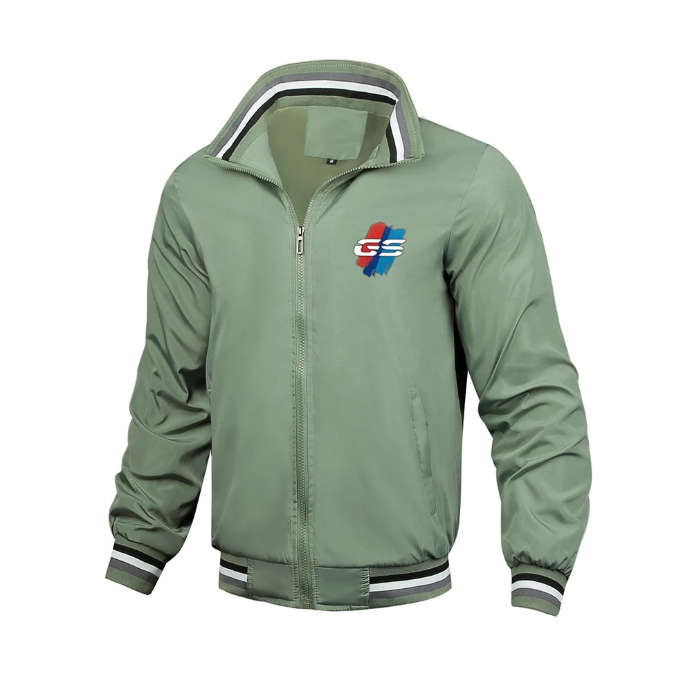 GS Adventure Moto Jacket – Men's Zip Bomber Coat