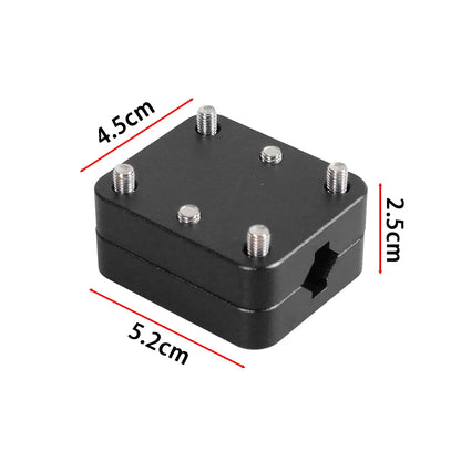 Support de fixation en aluminium CNC pour téléphone et GPS – Barre de compteur 12 mm et 16 mm, aventure et touring