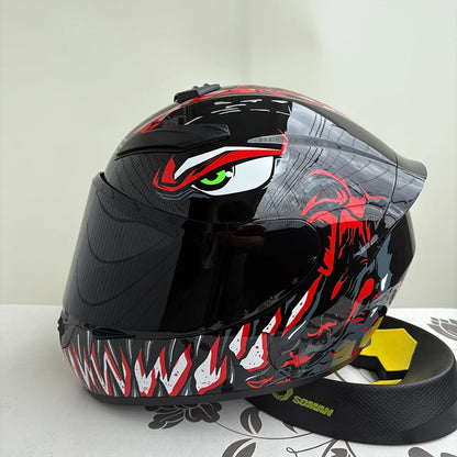 Full Face Motorcycle Helmet – Anti-Fog & Waterproof | Unisex