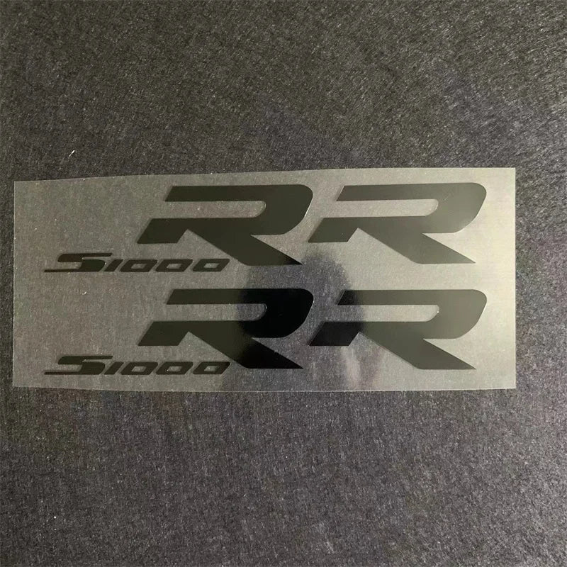 S1000RR Motorcycle Decal Sticker Set – 2pcs Waterproof Reflective | 6 Colors, 2 Sizes