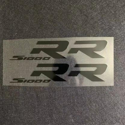 S1000RR Motorcycle Decal Sticker Set – 2pcs Waterproof Reflective | 6 Colors, 2 Sizes