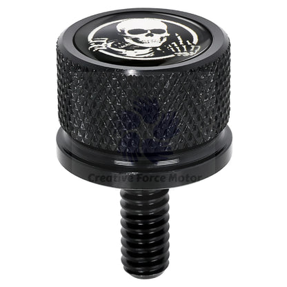 Skull CNC Rear Fender Seat Bolt Nut Kit – 1/4"-20 Seat Mount Tool-Free