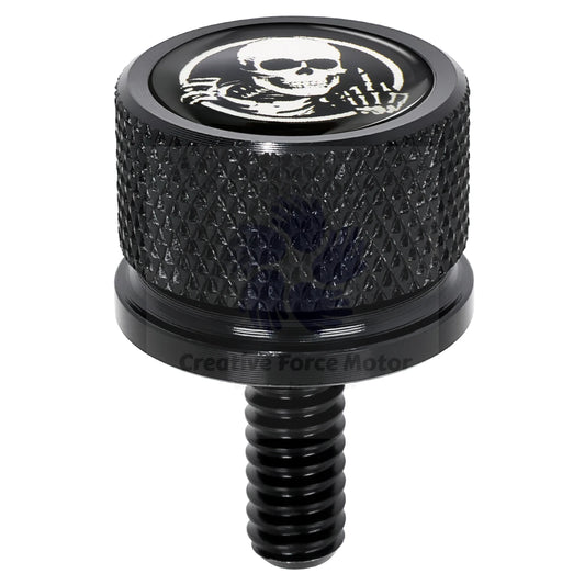 Skull CNC Rear Fender Seat Bolt Nut Kit – 1/4"-20 Seat Mount Tool-Free