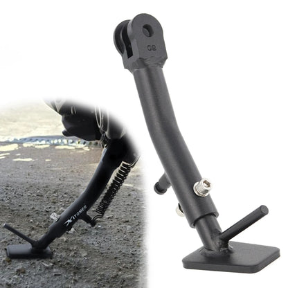 Adjustable Steel Motorcycle Kickstand – Lowered Bike Side Stand for NC750X 2021–2026