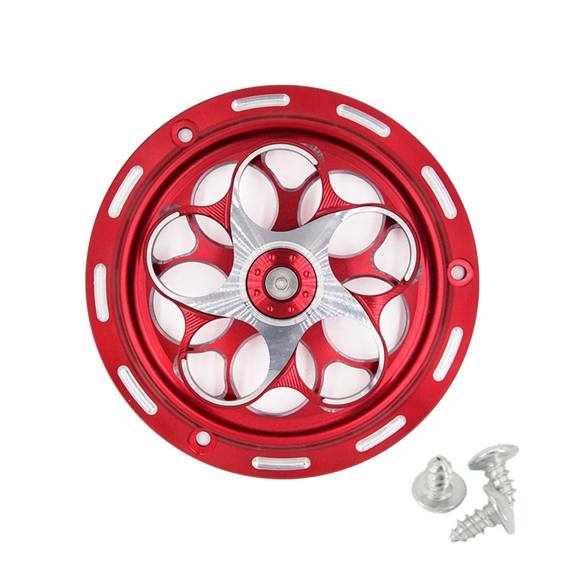 CNC Aluminum Engine Fan Cover – 5 Colors, Universal Fit
