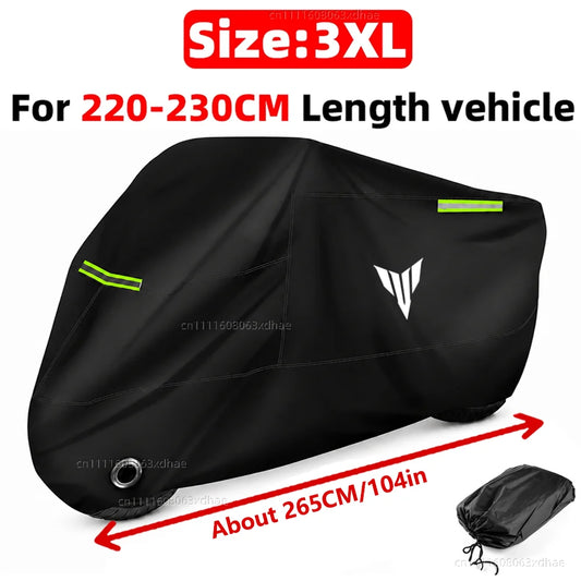 All-Weather Waterproof Motorcycle Cover – 190T Oxford