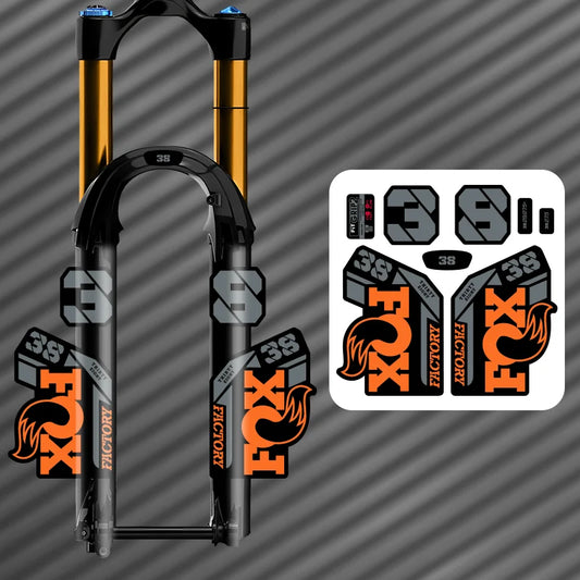MTB Fork Protective Decals – Waterproof PVC Sticker Film 27.5"/29"
