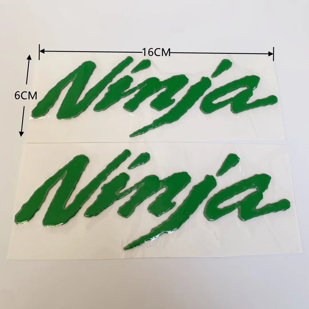 3D Motorcycle Emblem Badge Decal – Tank & Wheel Sticker