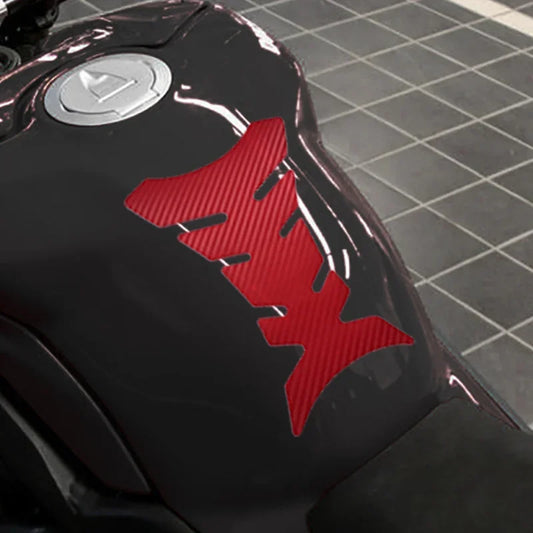 Carbon Fiber Look Motorcycle Tank Pad Protector – Universal Fuel Tank Sticker