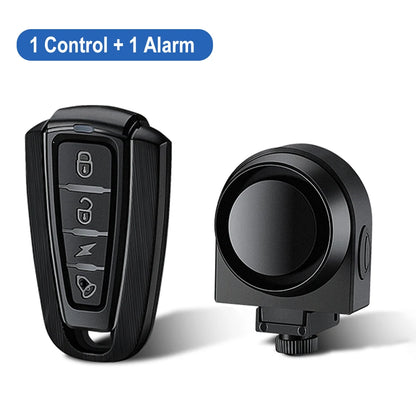 Wireless Motorcycle Anti-Theft Alarm – USB Rechargeable Vibration Alarm | 115 dB