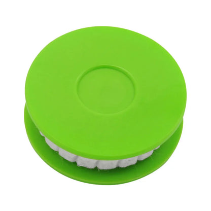 Bike Chain Roller Lubricator – Felt Oiler Tool | Yellow & Green