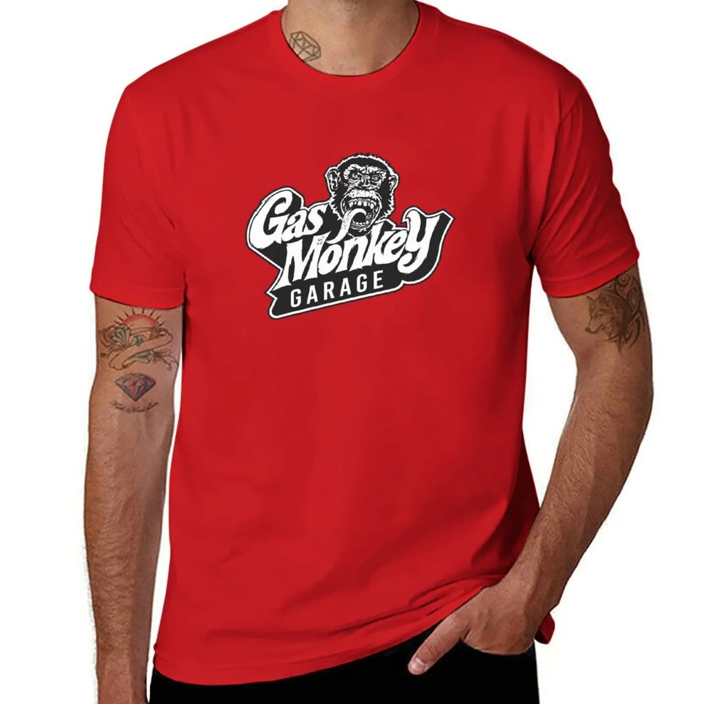 Garage Monkey Graphic T-Shirt – 100% Cotton Unisex Tee | 11 Colors