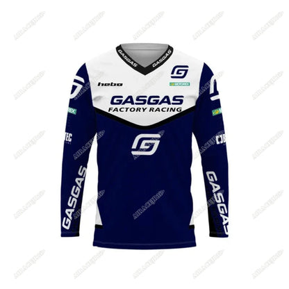 Motocross Enduro Long-Sleeve Racing Jersey – Quick-Dry Anti-UV Sublimation