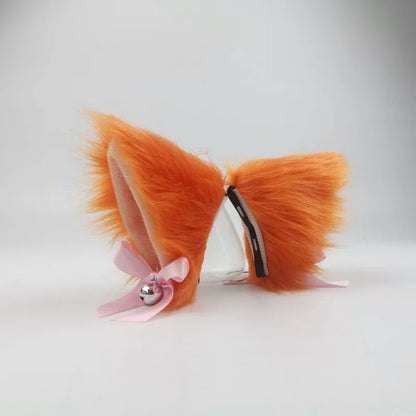 Plush Motorcycle Helmet Cat Ears