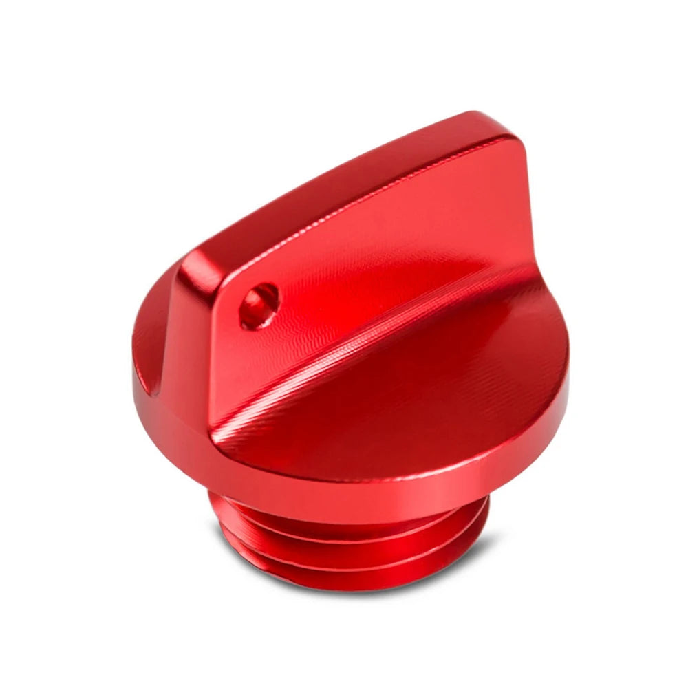 Aluminum Engine Oil Filler Cap – M20×2.5 Anodized Safety Wire Ready