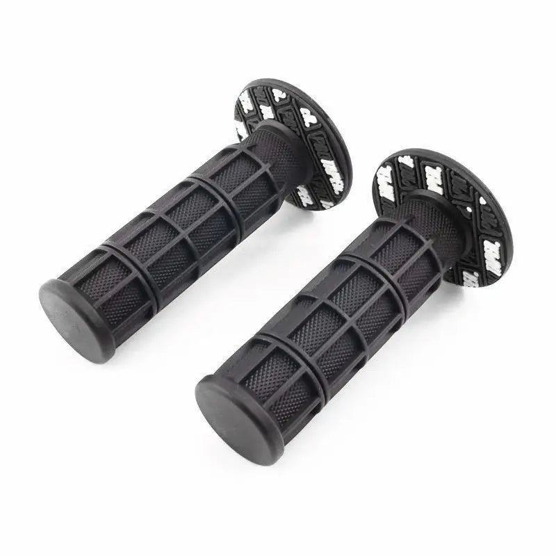 Poignées de guidon en caoutchouc – Paire universelle de 11.7cm pour mini-moto et moto tout-terrain