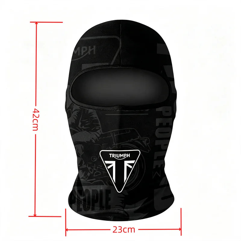2. สำหรับ TRIUMPH DAYTONA Trident Tiger Triple แว่นตารถจักรป้องกันรังสียูวีสำหรับฤดูร้อน ช่องระบายอากาศสำหรับใบหน้า ให้ความอบอุ่นในฤดูหนาว