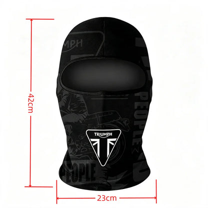2. สำหรับ TRIUMPH DAYTONA Trident Tiger Triple แว่นตารถจักรป้องกันรังสียูวีสำหรับฤดูร้อน ช่องระบายอากาศสำหรับใบหน้า ให้ความอบอุ่นในฤดูหนาว