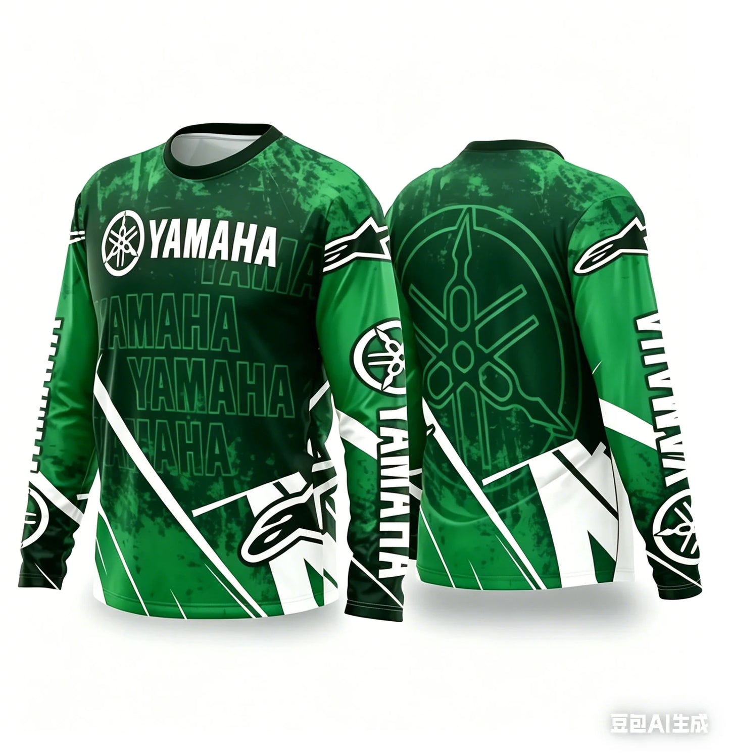 Motorcycle Racing Long Sleeve Jersey – Breathable Off-Road Tee