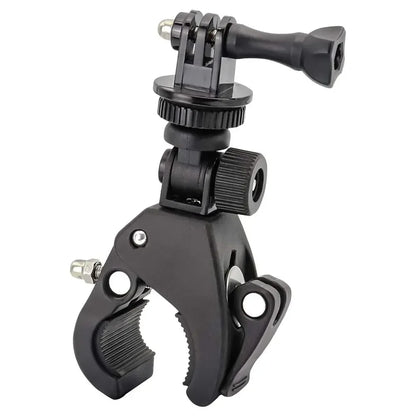 Bicycle & Motorcycle Handlebar Camera Mount – 360° Swivel Bracket