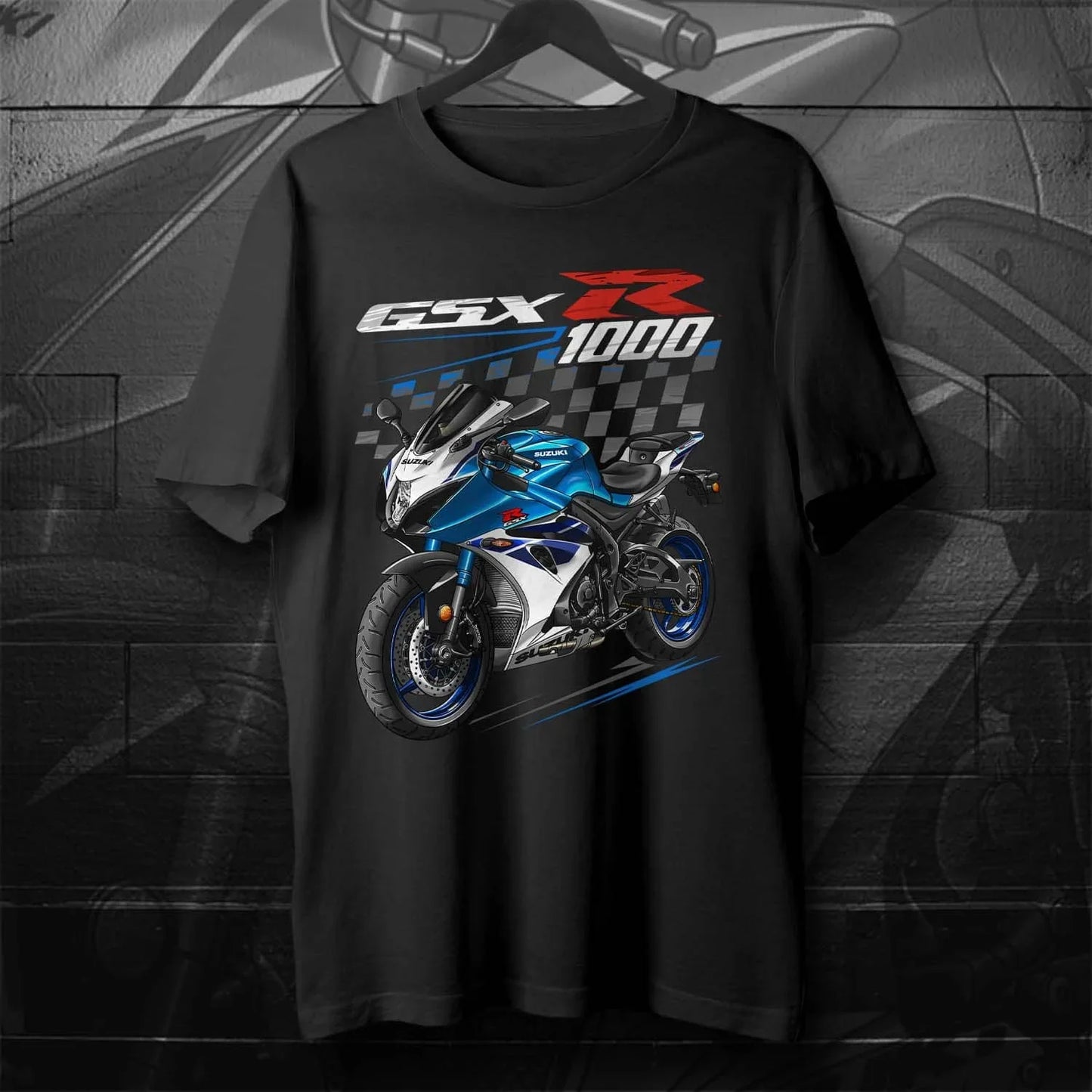 Motorcycle Graphic T-Shirt – 100% Cotton Short Sleeve Tee
