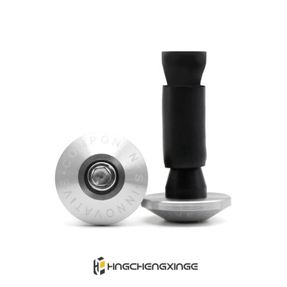 CNC Aluminum Handlebar End Plugs – Slim Profile 8 Colors Universal