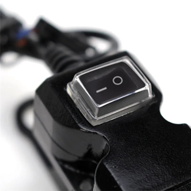 Dual USB Motorcycle Charger – Waterproof Handlebar & Mirror Mount, 12V-24V