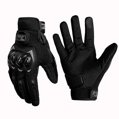 Full Finger Motorcycle Gloves – Knuckle Armor Touch Screen