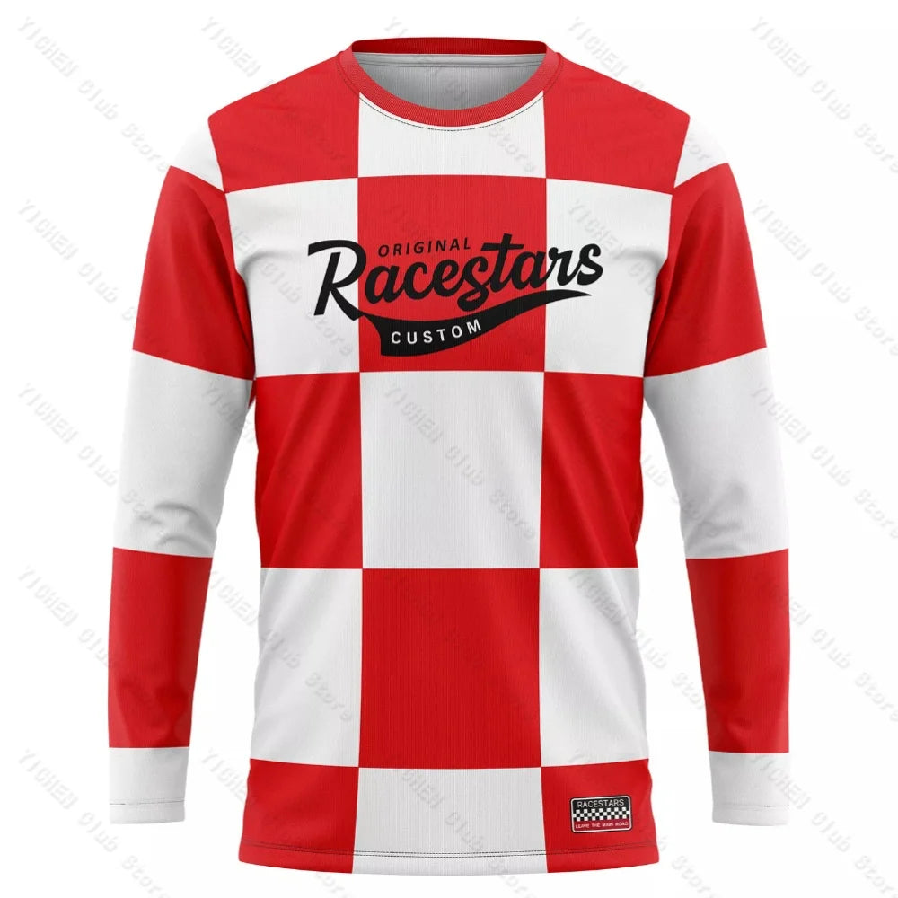 Motocross Long Sleeve Jersey – Quick-Dry Performance Riding Shirt